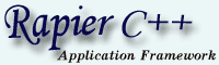 Rapier C++ Application Framework